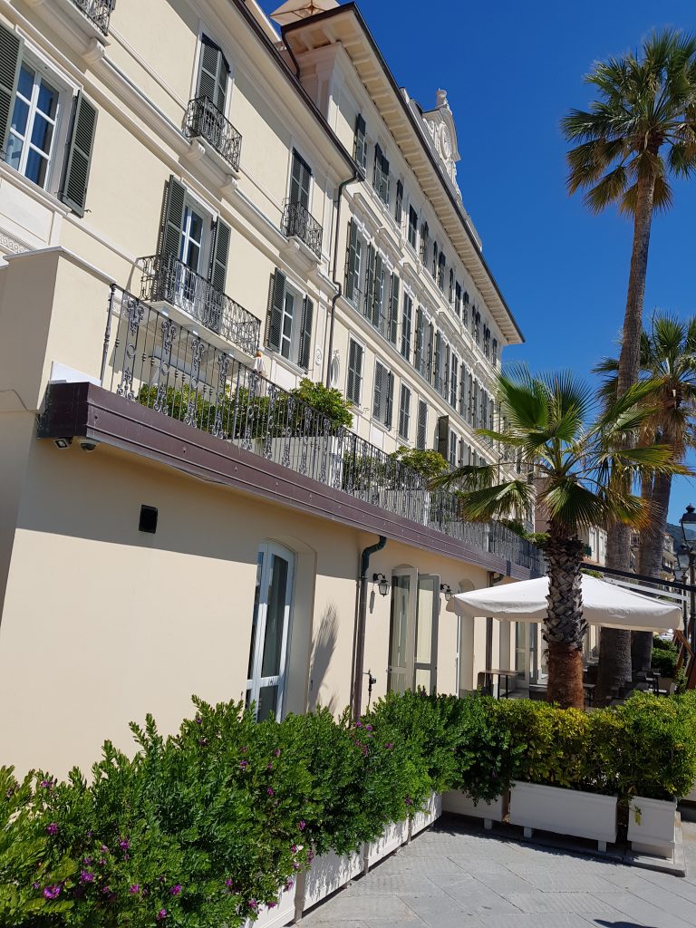 Grand hotel Alassio, Ligurië, Italië