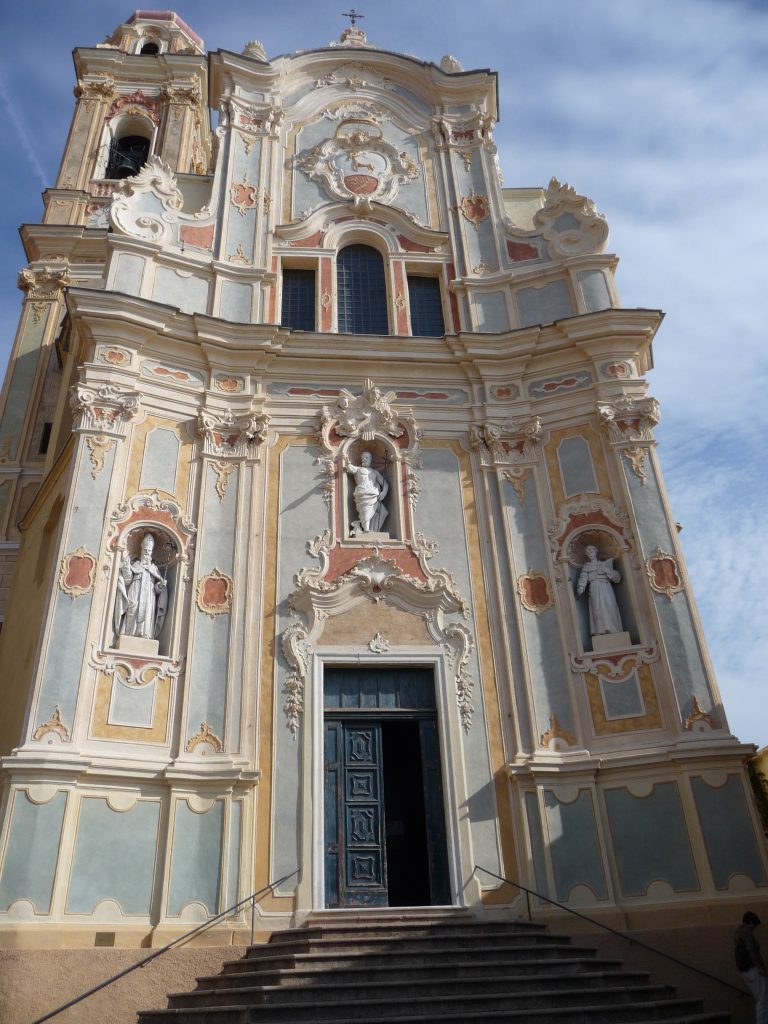 kerk Cervo, Bloemenrivièra, Italië