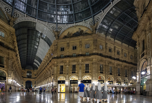 Galleria Vittorio Emmanuele in Milaan