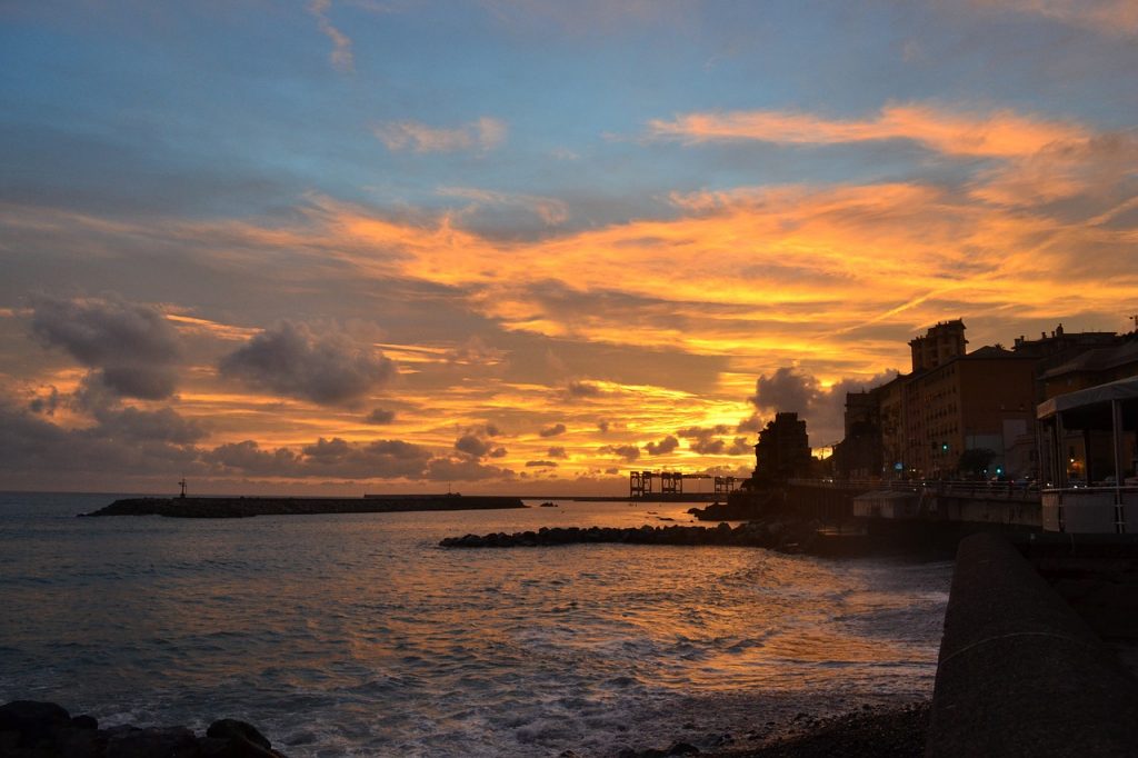 Genua, Ligurië, Italië 