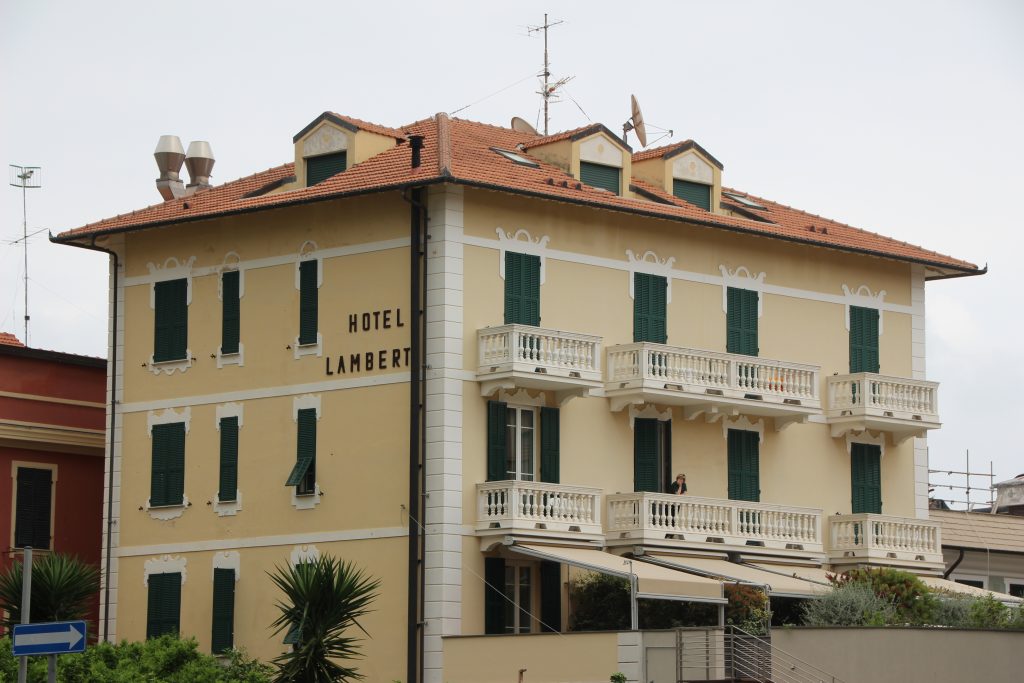 Ristorante Lamberti, Alassio, bloemenriviera, Italië