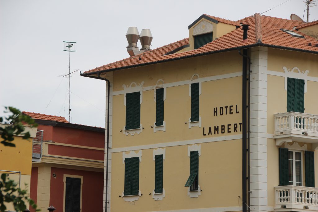 Hotel Lamberti, Alassio, bloemenrivièra, Italië