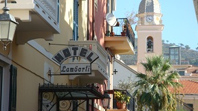 Hotel Lamberti, Alassio, bloemenrivièra, Italië