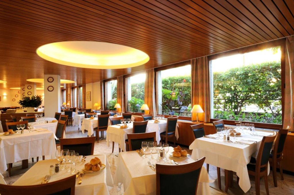 Hotel Majestic, Alassio, bloemenrivièra, (Ligurië) Italië