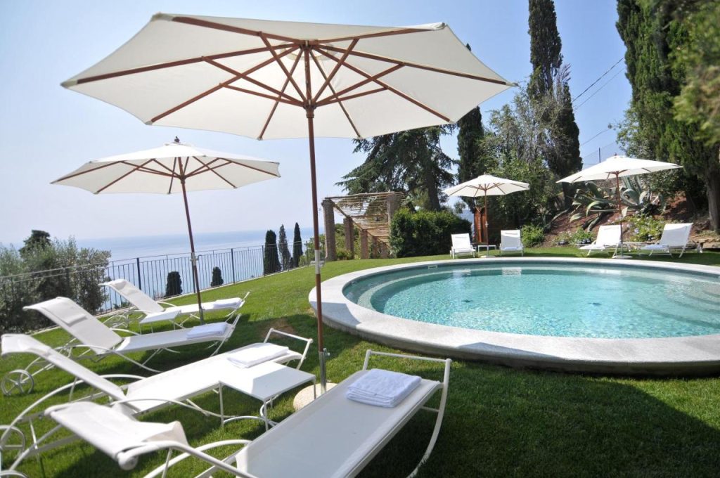 Hotel Villa della Pergola Relais et Chateaux, Alassio, bloemenrivièra, Italië