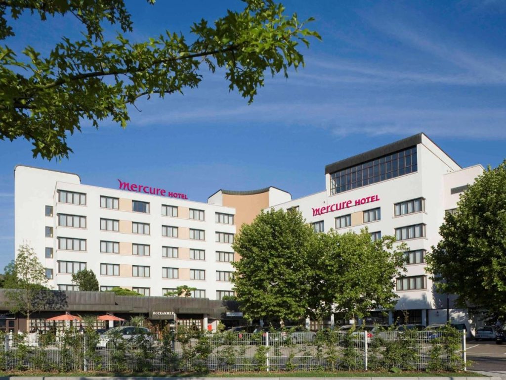 Overnachtingshotel Mercure Hotel am Messeplatz, Offenburg, Zuid Duitsland met binnenzwembad