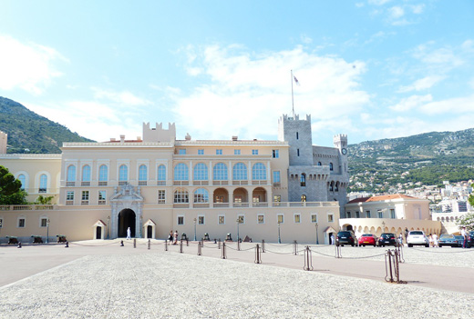 paleis Monaco (Monte Carlo, Côte d’Azur, Franse Riviera)