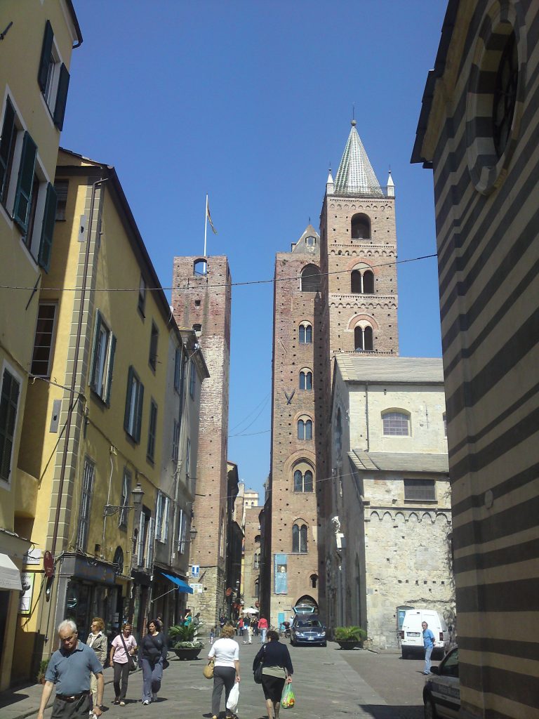 centrum Albenga, Italiaanse Riviera