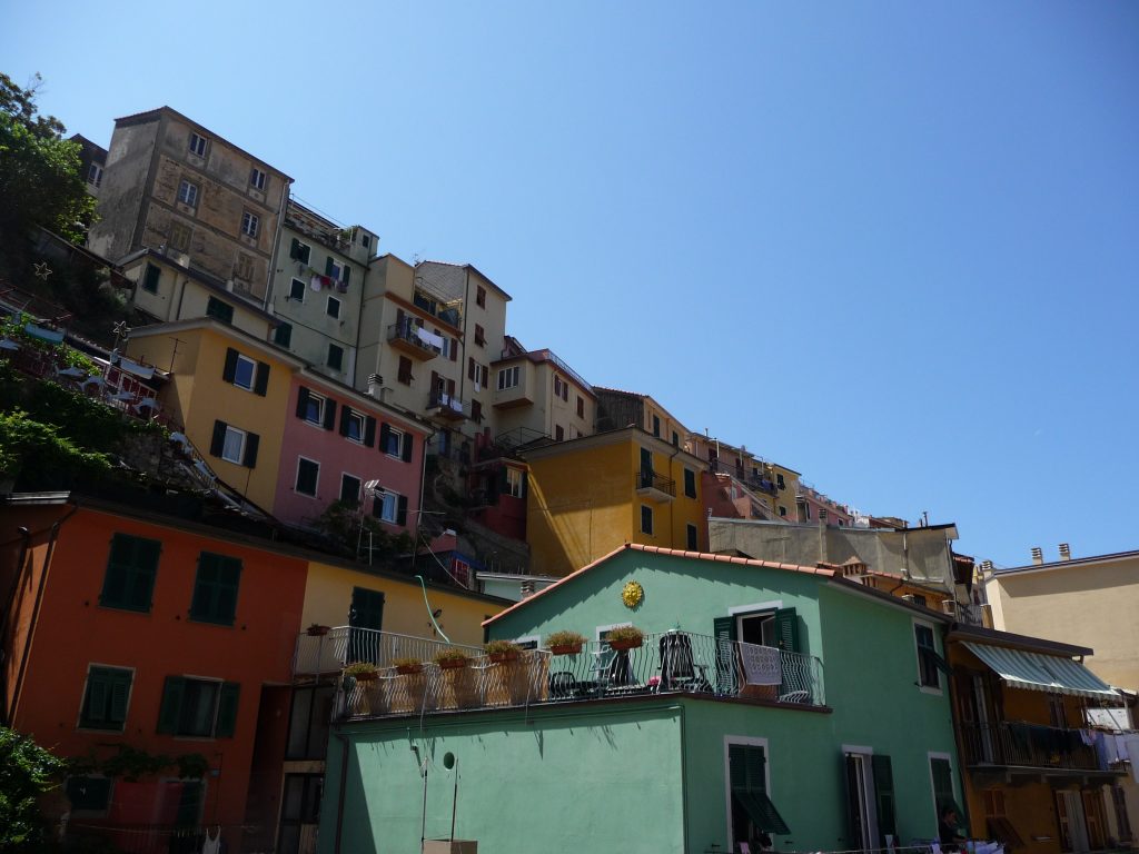 Ligurische kust bij Cinque Terre