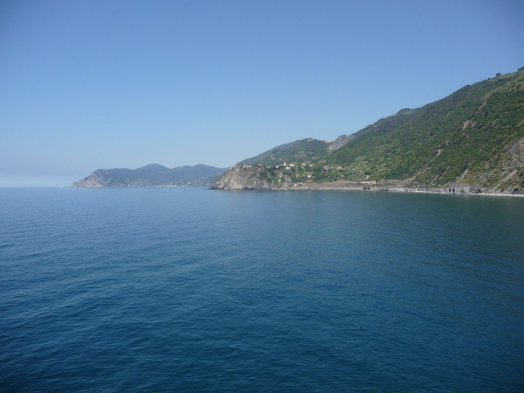 Ligurische kust bij Cinque Terre