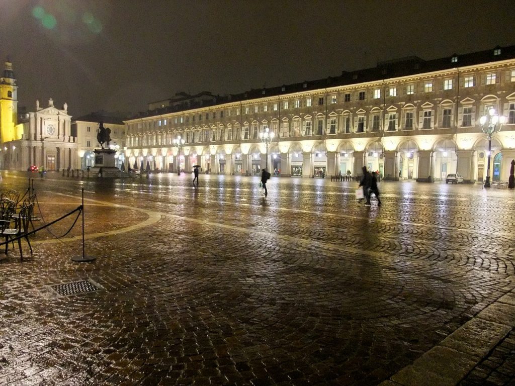 centrum Turijn,, Piemonte, Italië (Torino)