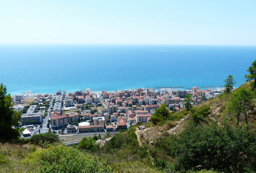 Ventimiglia (Liguria, provincie Imperia, golf van Genua, Riviera dei Fiori)