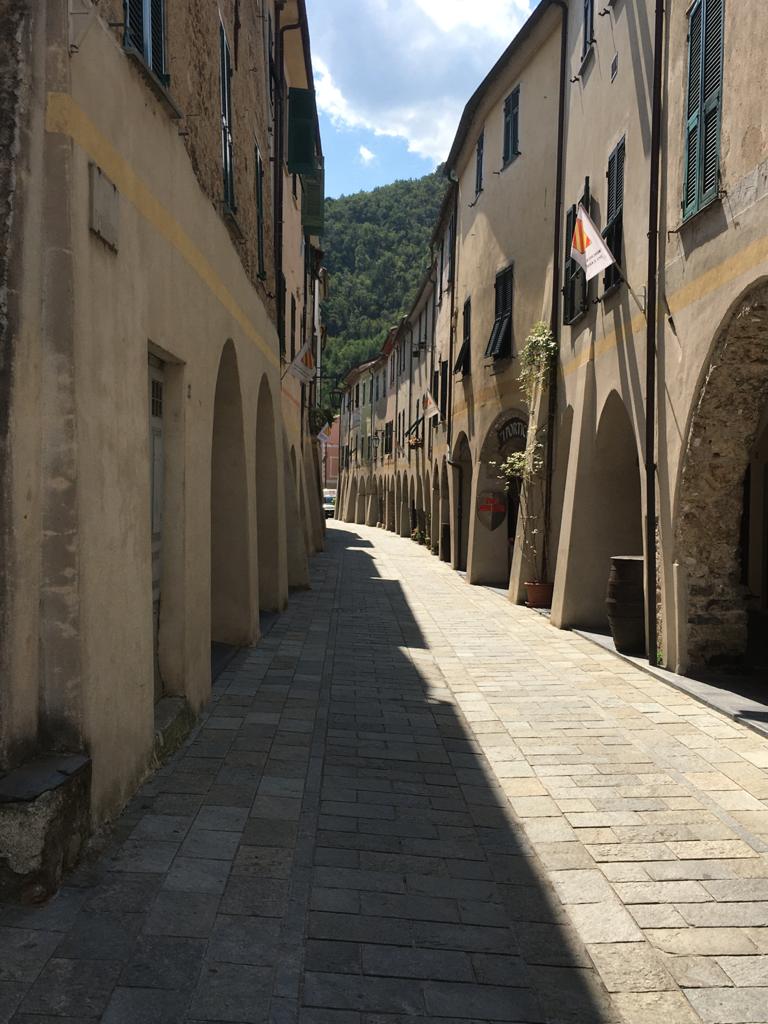 Zuccarello, Ligurië, Italië 